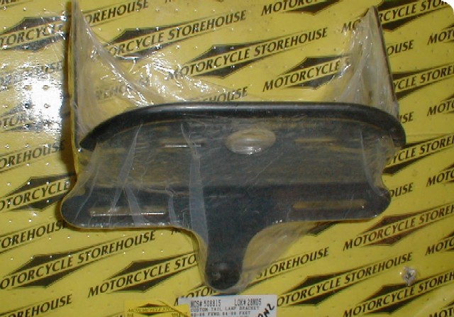 Baglygte/nr plade holder.